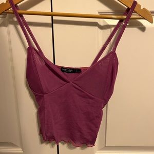 Nasty Gal mesh tank